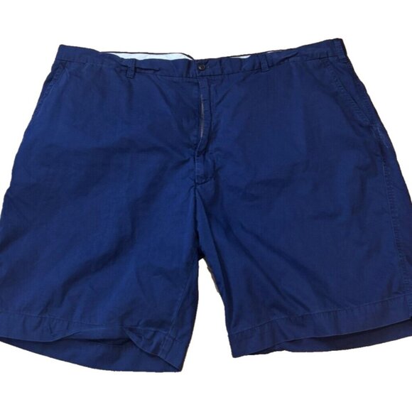 Polo Ralph Lauren Men Chino Shorts Navy Blue Classic Fit Big & Tall 50B/50G - Picture 1 of 6